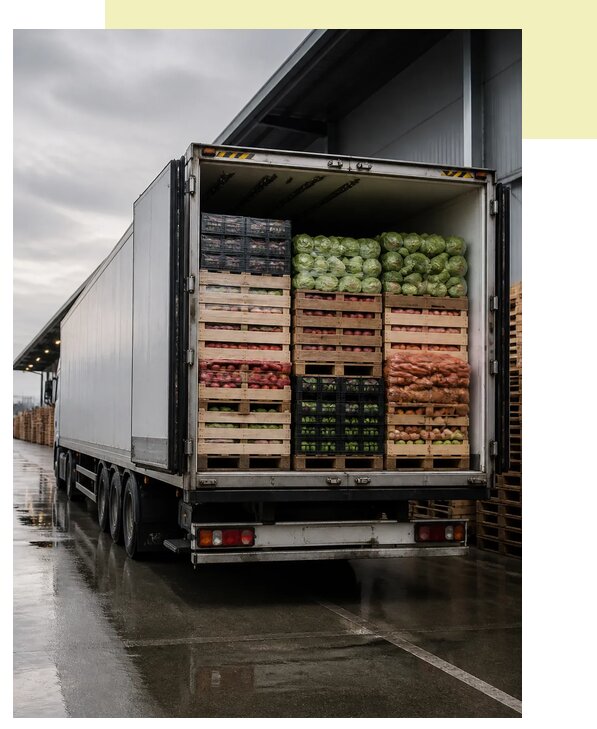 Перевозка плодоовощной продукции в Карасука по цене от 5079 р. | Агросервис-Кск